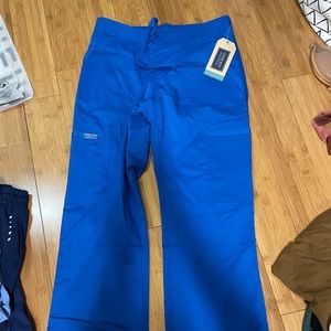 Royal blue Cherokee Petite XS scrub pants